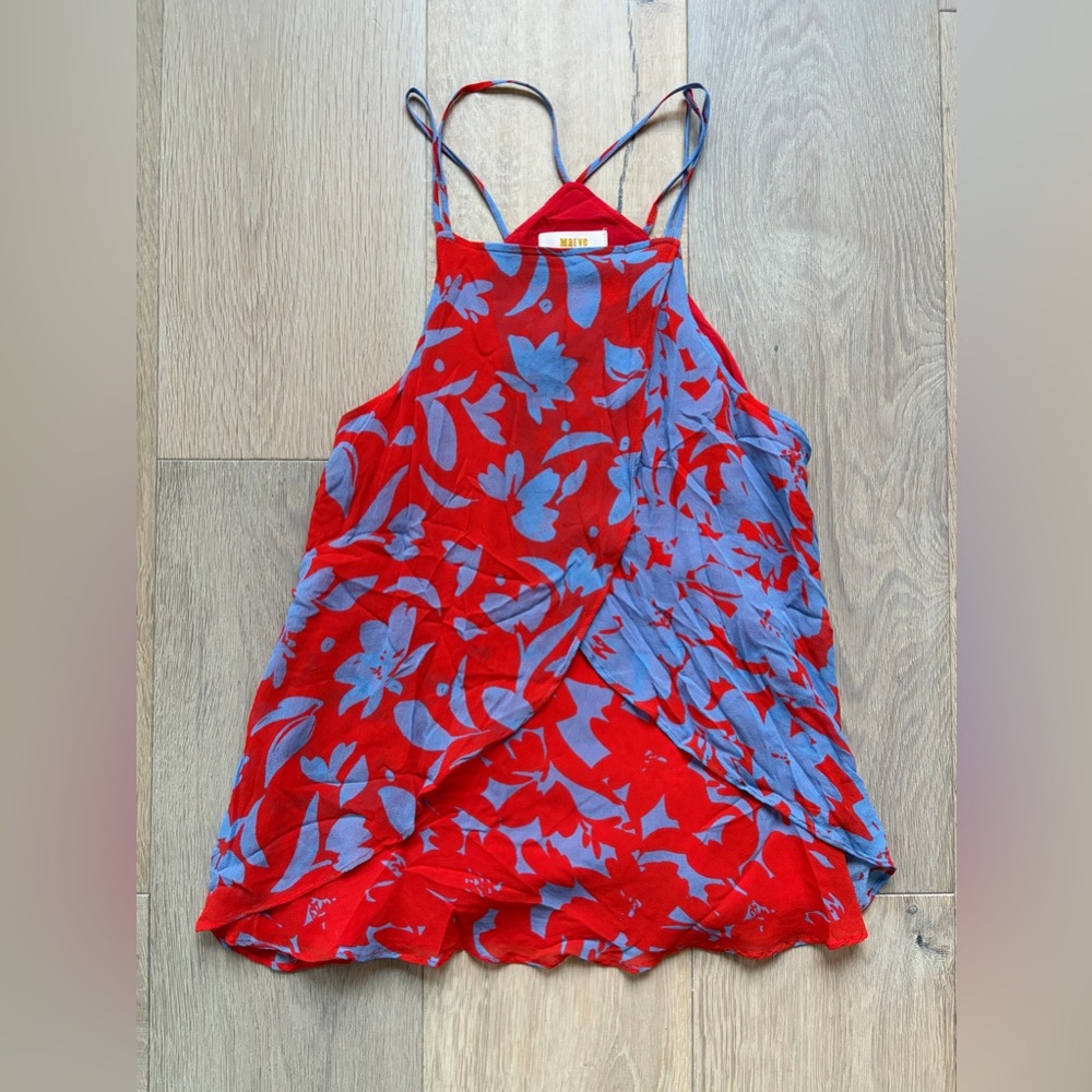 Anthropologie Maeve St Lucia festival country tank top - size small